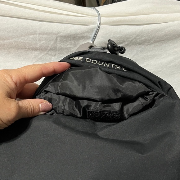 Free Country Black and Gray Heavy Jacket /Reversible - Picture 6 of 13